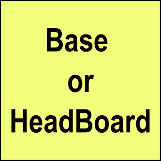 Base or Head Board / Mattress
